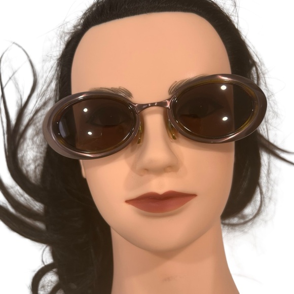 Fendi Accessories - Fendi sunglasses lunette Brielle cat eye brown Italy vintage 90s y2K unisex